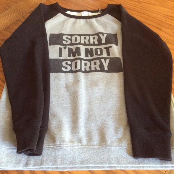 Emp Pre “Sorry I’m Not Sorry” Sweatshirt, Sz S - Picture 6 of 7